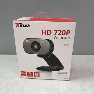 Веб-камера Б/У Trust Viveo HD 720p Webcam. Киев. фото 1 Веб-камера Б/У Trust Viveo HD 720p Webcam. Киев. фото 1