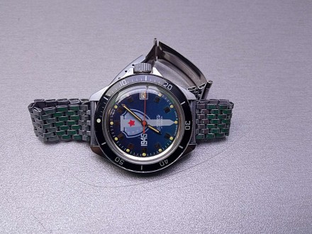 Схід командирські 17 каменів. Чоловічий наручний годинник; годинниковий механізм. . фото 5