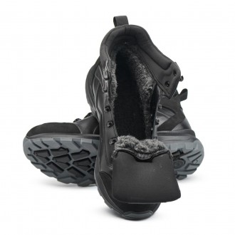 
Мужские зимние ботинки из натуральной кожи 
✅ Утеплитель теплый натуральный 100. . фото 8