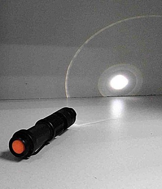 Пыле-влагозащищенный, ударопрочный корпус карманного фонаря выполнен из анодиров. . фото 5