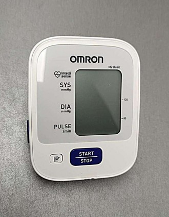 Omron M2 Basic (HEM-7121-ARU). Тонометр; автоматичний; місце вимірювання тиску: . . фото 6