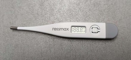 Електронний термометр Rossmax TG100
- Можливість вимірювання температури оральни. . фото 5