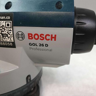 Оптичний нівелір Bosch GOL 26 D розроблений спеціально для використання поза при. . фото 6