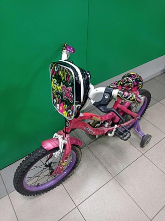 Дитячий велосипед NEXX 16 для дівчинки в повній комплектації казково красивий і . . фото 3