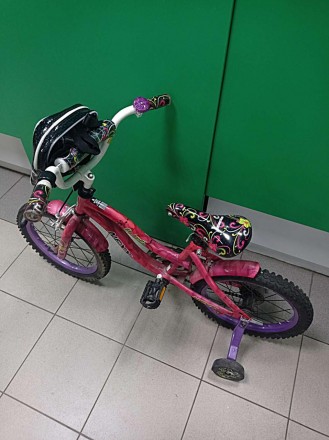 Дитячий велосипед NEXX 16 для дівчинки в повній комплектації казково красивий і . . фото 2