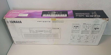 Синтезатор Yamaha PSR-E373 випускається в компактному корпусі чорного кольору з . . фото 2