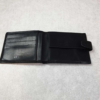 Мужское портмоне из натуральной кожи TM KARYA черное 0411-1 черное. Данный кошел. . фото 5