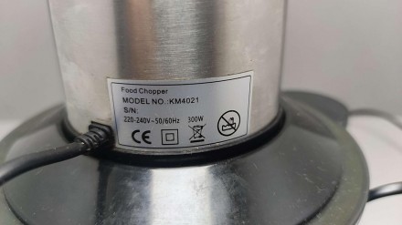 Електричний подрібнювач DSP KM-4021 — поєднує в собі блендер, міксер і подрібнюв. . фото 4
