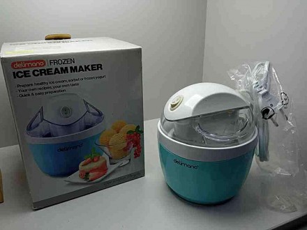 Морожениця Б/У Delimano frozen ice cream maker TS-16854. Київ. фото 1 Морожениця Б/У Delimano frozen ice cream maker TS-16854. Київ. фото 1