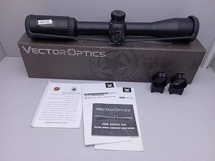 Приціл Diamondback Tactical 4-16x44 FFP — це дивовижне поєднання продуктивності,. . фото 3
