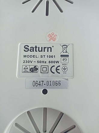Saturn ST-1061
Внимание! Комісійний товар. Уточнюйте наявність і комплектацію в . . фото 4