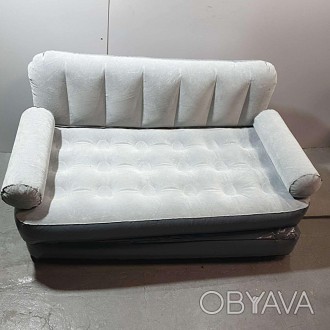 Надувний диван-трансформер 3 в 1 Bestway 75079 Сірий 
Багатофункціональний надув. . фото 1