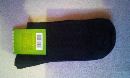      Шкарпетки чоловічі Amigо чорні однотонні літні сітка, розмір. . фото 2