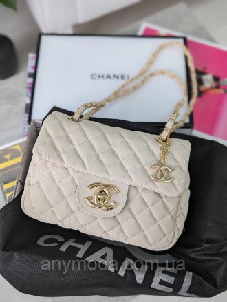 Сумка женская Chanel клатч Шанель молочный нейлон. Бровары. фото 1 Сумка женская Chanel клатч Шанель молочный нейлон. Бровары. фото 1