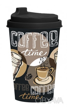 Краткое описание:
Чашка HEREVIN Cup-Coffee Time. Об'єм: 0.34 л. Матеріал: пласти. . фото 1