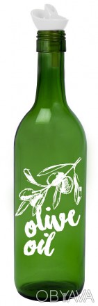 Короткий опис:
Пляшка для олії HEREVIN Emerald Green. Об'єм: 0.75 л. Матеріал: с. . фото 1