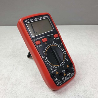 Цифровий мультиметр UT61A призначений для вимірювання опору, постійного та змінн. . фото 6