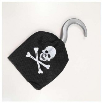  Набір пірата 4 предмети: гак, наглазник, 2 мушкети зі звуком .Код 08057 Матеріа. . фото 5