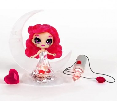 Лялька світлодіодна Кристаліна кварц з амулетом Crystalina Dolls - Rose Quartz L. . фото 6