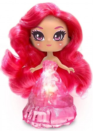 Лялька світлодіодна Кристаліна кварц з амулетом Crystalina Dolls - Rose Quartz L. . фото 3