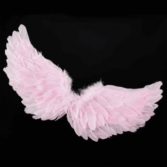  Крила з пір'я рожеві 1116 Представляємо вашій увазі наші рожеві крила з пір'я р. . фото 2