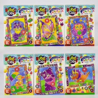 гр Вітражна картина "BUBBLE CLAY" BBC-02-01U,02U...06U укр. 6 видів (18) "Danko . Одесса. фото 1 гр Вітражна картина "BUBBLE CLAY" BBC-02-01U,02U...06U укр. 6 видів (18) "Danko . Одесса. фото 1
