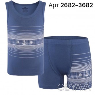 Комплект для мальчика арт 2682-3682 – это стильная одежда популярной торговой ма. . фото 1