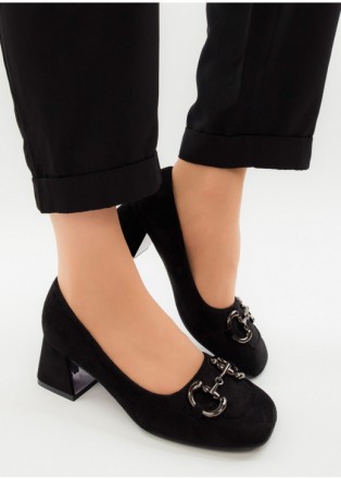 38 - 24,5 см
39 - 25 см
Стильні жіночі туфлі Meideli, є ідеальним доповненням дл. . фото 2