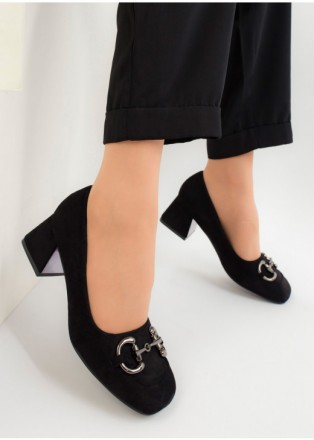 38 - 24,5 см
39 - 25 см
Стильні жіночі туфлі Meideli, є ідеальним доповненням дл. . фото 3