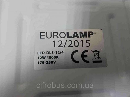 Врезной светодиодный светильник LED-DLS-12/4 от Eurolamp в форме квадрата будет . . фото 2