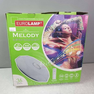 Люстра потолочный светильник Б/У Eurolamp Melody Smart Light SLM-36W-N6. Киев. фото 1 Люстра потолочный светильник Б/У Eurolamp Melody Smart Light SLM-36W-N6. Киев. фото 1