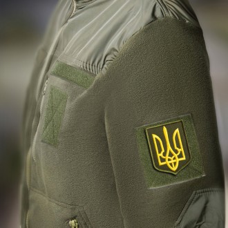 Шеврон "Тризуб" на хаки фоне - это символ украинской гордости, нации, истории и . . фото 6