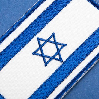 Набор шевронов на липучке с изображением Флага Израиля – яркий и глубокий символ. . фото 8
