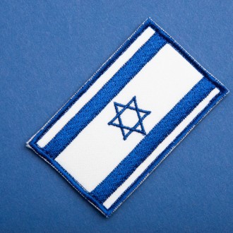 Набор шевронов на липучке с изображением Флага Израиля – яркий и глубокий символ. . фото 11