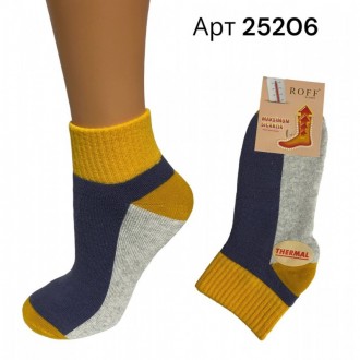 
Теплые махровые женские термо носки Roff арт 25206
Зимние махровые, очень теплы. . фото 5