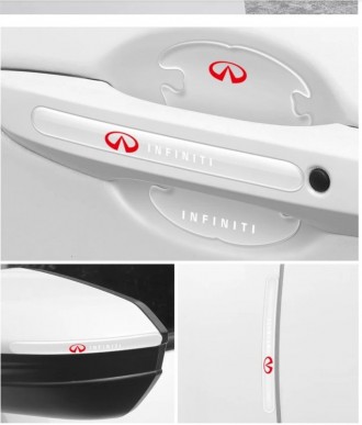 Защитные накладки под дверные ручки с логотипом INFINITI
Защитная накладка под д. . фото 4