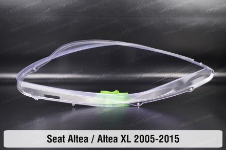 Скло на фару Seat Altea / Altea XL (2005-2015) I покоління праве.
У наявності ск. . фото 3