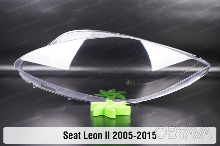 Стекло на фару Seat Leon II (2005-2015) II поколение левое.
В наличии стекла фар. . фото 1