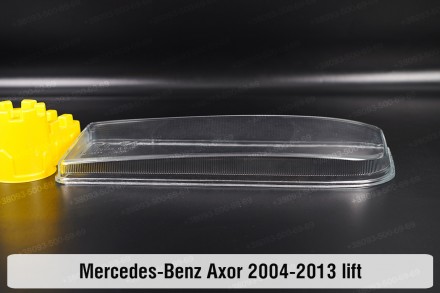 Стекло на фару Mercedes-Benz Axor (2004-2013) I поколение рестайлинг левое.
В на. . фото 5