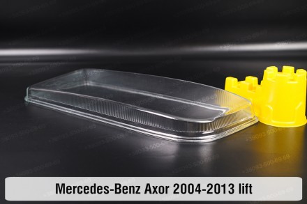 Стекло на фару Mercedes-Benz Axor (2004-2013) I поколение рестайлинг левое.
В на. . фото 6