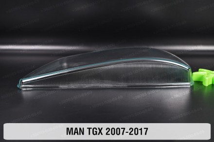 Скло на фару MAN TGX (2007-2017) I покоління ліве.
У наявності скло фар для наст. . фото 5