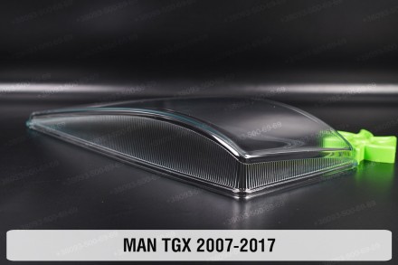 Скло на фару MAN TGX (2007-2017) I покоління ліве.
У наявності скло фар для наст. . фото 6