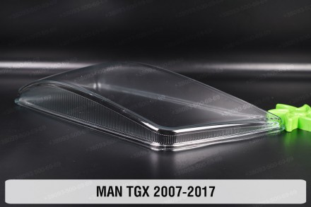 Скло на фару MAN TGX (2007-2017) I покоління ліве.
У наявності скло фар для наст. . фото 8