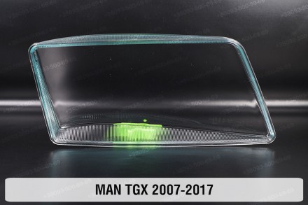 Скло на фару MAN TGX (2007-2017) I покоління ліве.
У наявності скло фар для наст. . фото 3