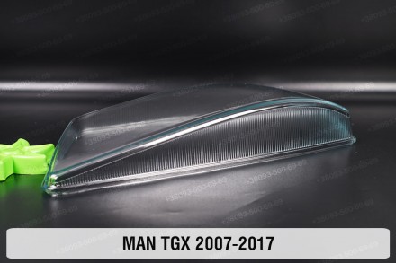Скло на фару MAN TGX (2007-2017) I покоління ліве.
У наявності скло фар для наст. . фото 9
