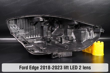 Новий корпус фари Ford Edge LED 2 лінзи (2018-2024) II покоління рестайлінг прав. . фото 2