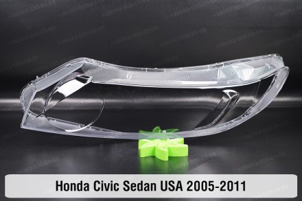 Скло на фару Honda Civic Sedan USA (2005-2011) VIII покоління ліве.
У наявності . . фото 2