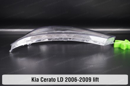 Скло фари Kia Cerato LD (2006-2009) I покоління рестайлінг ліве.
У наявності скл. . фото 4