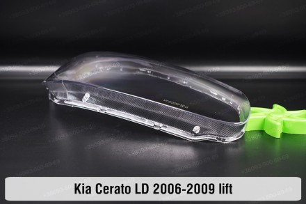 Скло фари Kia Cerato LD (2006-2009) I покоління рестайлінг праве.
У наявності ск. . фото 6