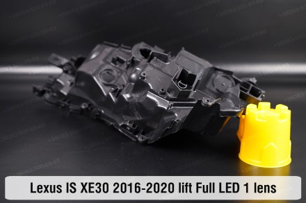 Новий корпус фари Lexus IS IS200 IS350 XE30 Full LED 1 лінза (2016-2020) III пок. . фото 6